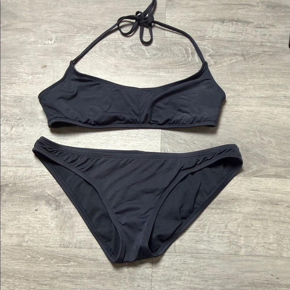 Mossimo Supply Co. Sleek Grey Bikini Set